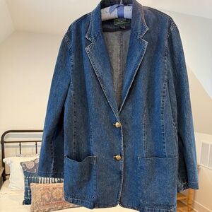 Ralph Lauren vintage denim blazer